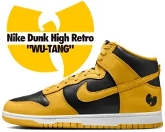 ナイキ ダンク ハイ プレミアム ウータン クラン NIKE DUNK HIGH RETRO PREMIUM Wu-Tang Clan black/pollen-white hj4320-001 Killa Beez ブラック ポレン