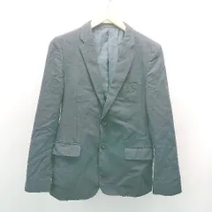 ◇ JOURNAL STANDARD シンプル ノーベント ツーボタン 並べボタン 厚手 長袖 ジャケット サイズM ネイビー レディース E  【1305180020978】