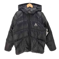 ルコック スポルティフ le coq sportif ロゴ 刺繍 フーデッド ダウン ジャケット メンズ import：L 