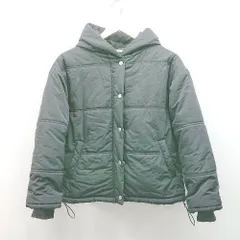 ◇ Cutie Blonde ｼﾝﾌﾟﾙ ｶｼﾞｭｱﾙ 防寒 冬 フード 長袖 中綿ジャケット サイズM ﾌﾞﾗｯｸ レディース E  【1305180025003】