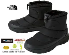 ノースフェイス ヌプシブーティー ウォータープルーフ 7 ショート THE NORTH FACE NUPTSE BOOTIE WP VII SHORT FIREFLY BLACK nf52273-fk 難燃 撥水 防水 VIBRAM