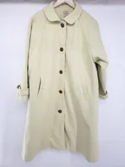 ◇ Samansa Mos2 パステルカラー 通勤 カジュアル 長袖 ステンカラー コート サイズF イエロー系 レディース P  【1305240012585】