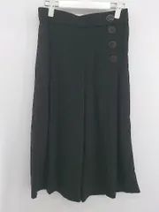 ◇ ◎ ●未使用● ZARA ザラ タグ付き ガウチョパンツ サイズ EUR M USA M MEX 28 ブラック レディース P  【1305240018143】