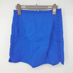◇ ◎ ●未使用● ZARA 推しカラー 差し色 ミニ タイト スカート サイズEUR XS USA XS MEX 24 ブルー レディース P  【1305240020511】