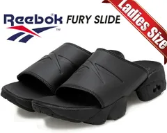 リーボック フューリー スライド Reebok FURY SLIDE BLACK/BLACK 100202252 ブラック レディース サンダル