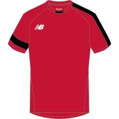 뉴 밸런스 New Balance GAME SHIRTS 게임 셔츠 (JJTF0489), (RBK) 레드 / 블랙