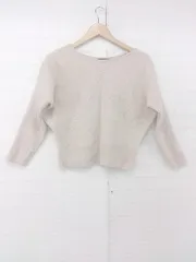 ◇ URBAN RESEARCHROSSO アーバンリサーチロッソ 長袖 ニット セーター サイズF ベージュ系 レディース P  【1305250002705】