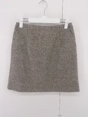 ◇ ROPE PICNIC ロペピクニック ミニ 台形 スカート サイズ38 ベージュ系 レディース E  【1305250006536】