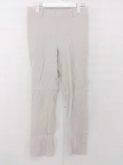 ◇ Theory セオリー ストレッチ 薄手 リネン混 パンツ サイズP ベージュ系 レディース E  【中古】 【1305250009377】