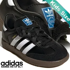 アディダス サンバ OG CF EL I フットウェアホワイト コアブラック ガム adidas SAMBA OG CF EL I FTWWHT/CBLACK/GUM5 jq3192 靴 シューズ スニーカー ローカット キッズ ボーイズ ガールズ 