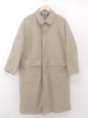 ◇ SLOBE IENA スローブ イエナ リバーシブル 長袖 ステンカラーコート ベージュ ネイビー系 レディース E  【1305250013244】