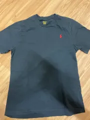 ポロ ラルフローレン ブラック 半袖Tシャツ (BOYS PLANET L)