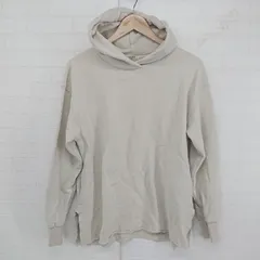 ◇ studio CLIP 無地 シンプル カジュアル 長袖 プルオーバー パーカー サイズM ナチュラルベージュ系 レディース E  【中古】 【1305250023380】