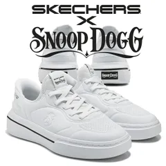 スケッチャーズ スヌープ ワン ネクストエピソード スリップインズ ホワイト SKECHERS SNOOP ONE-NEXT EPISODE SLIP-INS WHITE 251100-wht 靴 シューズ スニーカー