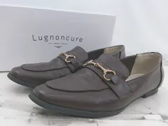◇ ◎ Lugnoncure ルノンキュール ビット ローファー シューズ サイズL ダークブラウン レディース E  【中古】 【1305250032405】