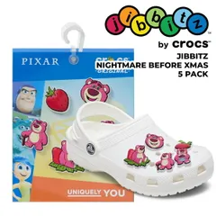 クロックス ジビッツ ピクサー ロッツォ・ハグベア 5パック crocs JIBBITZ PIXER LOTSO 5 PACK 10015853 アクセサリー チャーム デコレーション コラボ 限定 ディズニー ピクサー セット 