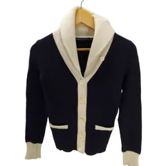 ラルフローレン RALPH LAUREN カシミヤ混 ショールカラー カーディガン レディース  M