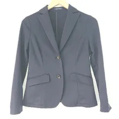 ◇ NEWYORKER  ベーシック フォーマル カジュアル シンプル 長袖 ジャケット サイズ7AR ネイビー レディース E  【1305290004240】