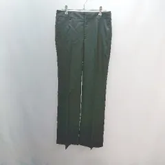 ◇ UNITED ARROWS ユナイテッドアローズ センタープレス シンプル 薄手 オシャレ パンツ サイズ38 ブラック系 レディース E  【1305290005186】