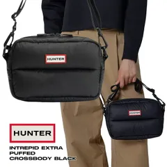 ハンター イントレピッド エクストラ パフド クロスボディ ブラック HUNTER INTREPID EXTRA PUFFED CROSSBODY BLACK ubx5514kbm-blk