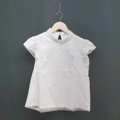 ◇ dazllin ダズリン レース フリル ガーリー - ブラウス サイズS ホワイト レディース E  【1305290007067】