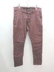 ◇ MONO-MART モノマート ストレッチ シンプル オシャレ カジュアル パンツ サイズS レッド系 レディース E  【1305290007685】のサムネイル