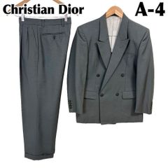 Christian Dior スーツジャケット モヘア混 AB6 ネイビー - メルカリ