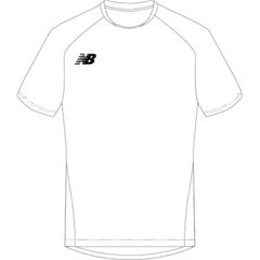 뉴 밸런스 New Balance BASIC GAME SHIRTS 게임 셔츠 (JMTF0486), (WT) 화이트