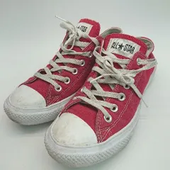◇ CONVERSE 軽量 ALL STAR LIGHT OX オールスター ライト オックス 32168842 サイズ25.0 レッド レディース E  【1305290013952】