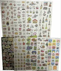 在庫処分@ 솝찌ステッカー 9枚