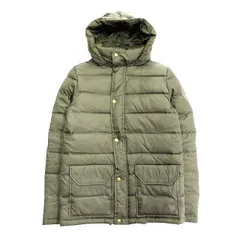 マウジー MOUSSY FAKEDELIC INC. パデット ダウン コート ジャケット ブルゾン フーディー 2WAY スタンドカラー Wポケット SMALL カーキ 緑系 レディース♪11のサムネイル