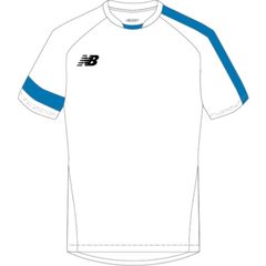 뉴 밸런스 New Balance GAME SHIRTS 게임 셔츠 (JMTF0488), (WBL) 화이트 / 블루