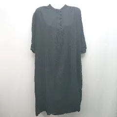 ◇ CIAOPANIC TYPY 140-150サイズ 長袖 ロング キッズ シアーハーフボタン ワンピース サイズXXL ﾌﾞﾗｯｸ レディース E  【1305290025030】