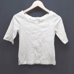 ◇ SLOBE IENA Vネック 綺麗め ｼﾝﾌﾟﾙ 七分袖 リブニットカットソー セーター サイズ無表記 推定S ｱｲﾎﾞﾘｰ レディース E  【1305290025283】