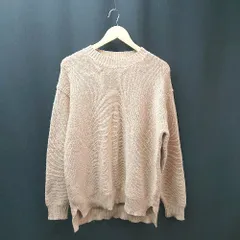 ◇ CIAOPANIC TYPY チャオパニックティピー モックネック 長袖 ニット セーター サイズL オレンジブラウン系 レディース E  【1305290026976】