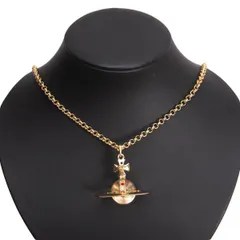 ヴィヴィアンウエストウッドVivienne Westwood スモールオーブネックレス 金