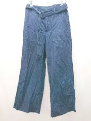 ◇ BACK NUMBER バックナンバー ウエストゴム シンプル オシャレ 薄手 デニムパンツ サイズM ブルー系 レディース E  【1305290028857】