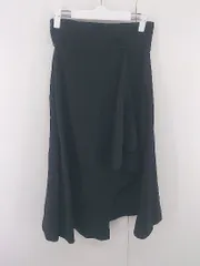 ◇ EMODA エモダ ロング フレア スカート サイズM ブラック レディース E  【1305300004956】