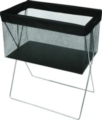 【24時間以内発送】サイドワゴン・メッシュ ONE) R-336ブラック アズワン(AS 430×250×510mm