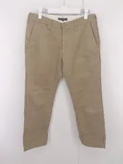◇ Rhythm of Life UNITED ARROWS カジュアル 無地 チノ パンツ サイズL ベージュ系 レディース E  【1306020003830】のサムネイル
