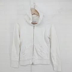 ◇ FORK&SPOON URBAN RESEARCH DOORS シンプル 長袖 ジップアップ パーカー サイズONE オフホワイト レディース E  【1306020004882】