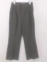 ◇ classicalelf クラシカルエルフ シンプル センタープレス パンツ サイズM ダークグレー系 レディース E  【1306050026267】