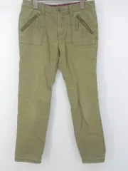 ◇ Eddie Bauer エディー バウアー カジュアル ミリタリー パンツ カーキ系 レディース E  【1306050027196】