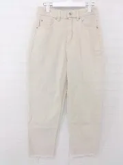◇ ZARA ザラ カットオフ ジーンズ デニム パンツ サイズEUR 36 USA 4 MEX 26 ライトベージュ系 レディース E  【1306050028100】