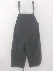 ◇ Samansa Mos2 サマンサ モスモス ドローコード オーバーオール サイズF ダークグレー系 レディース E  【1306050028575】