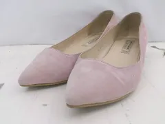 ◇ MODE ET JACOMO carino グリッター ポインテッドトゥ ヒール パンプス サイズ23 ライトピンク系 レディース E  【1306050035443】