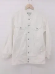 ◇ jouetie ジュエティ スタッズ オーバーサイズ 長袖 ジャケット サイズM オフホワイト レディース E  【1306050038918】