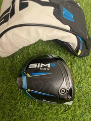 テーラーメイド SIM2 MAX ドライバー ヘッドのみ ヘッドカバー付 SIM2MAXドライバー 9° テーラーメイド ヘッドのみ ヘッドカバーあり