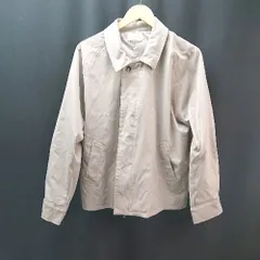 ◇ remer リメール シンプル フロントジップ 春 秋 カジュアル 落ち感 長袖 ブルゾン サイズM ライトベージュ メンズ E  【1306050048528】のサムネイル