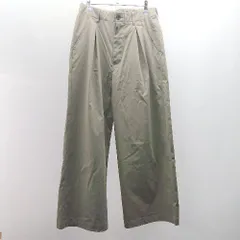◇ remer リメール タック ウエストゴム ワイド シンプル ワイドパンツ サイズL グレージュ メンズ E  【1306050057308】